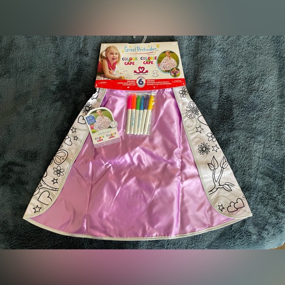 NWT Color-A-Cape fairy by great pretenders markers included more than 1 … - Picture 3 of 3